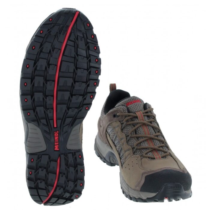 Meindl Journey Pro Goretex 5219 Walking Shoes – Shilf/Rot – Mens Shoes - Crep Direct UK