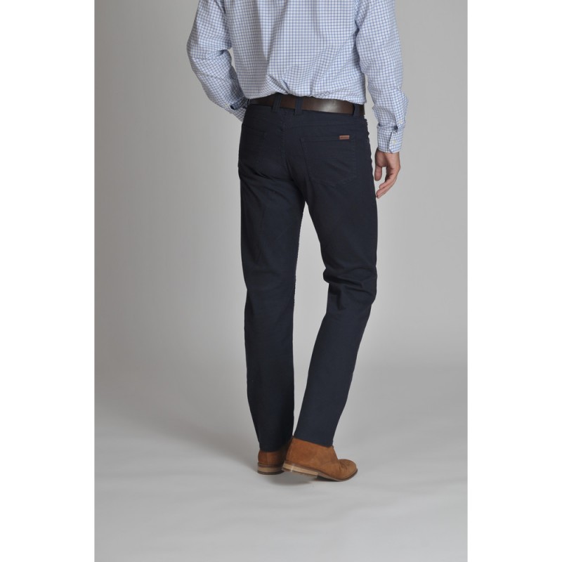 Schoffel Canterbury 5 Pocket Jeans 4215 Short – Navy – Mens Clothing - Crep Direct UK