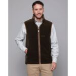 Schoffel Oakham Fleece Gilet 1056 – Dark Olive – Mens Clothing - Crep Direct UK