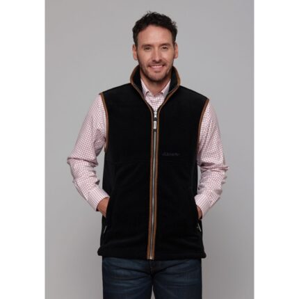 Schoffel Oakham Fleece Gilet 1056 – Gunmetal – Mens Clothing - Crep Direct UK