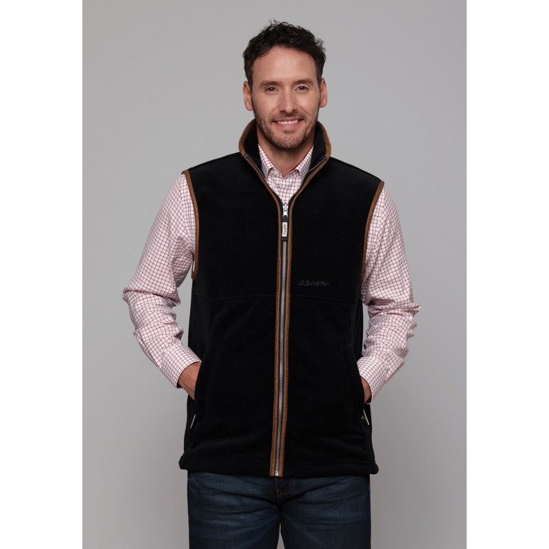 Schoffel Oakham Fleece Gilet 1056 – Gunmetal – Mens Clothing - Crep Direct UK