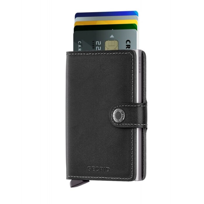 Secrid Mini Wallet Original – Black – Mens Wallets, Bags and Accessories - Crep Direct UK