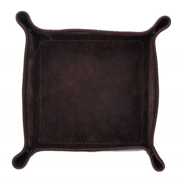 Gianni Conti 9405074 Coin Tray – Marrone Leather – Personalised Gifts for Her - Crep Direct UK