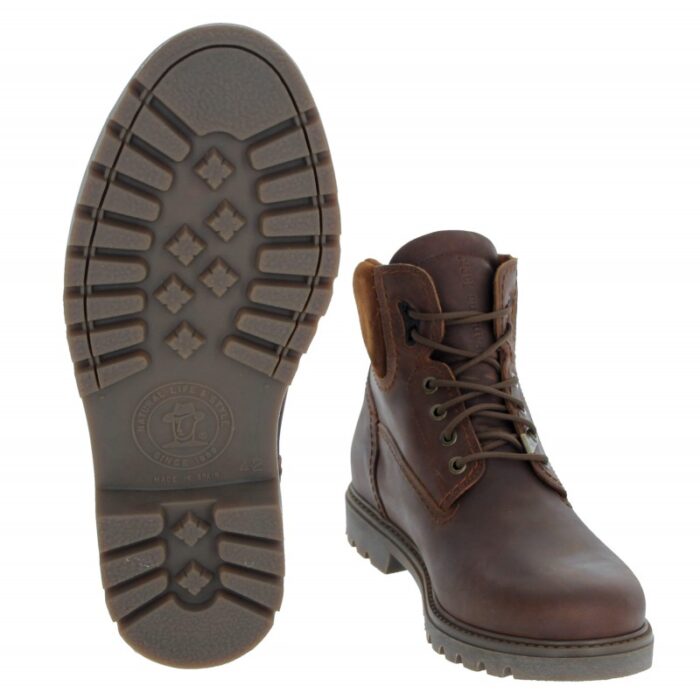 Panama Jack Amur GTX Boots – Bark Leather – Mens Boots - Crep Direct UK