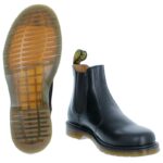 Dr. Martens 2976 Chelsea Boots – Black Leather – Mens Boots - Crep Direct UK