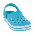 Crocs Kids Crocband Clogs 204537 – Digital Aqua – Girls Sandals - Crep Direct UK