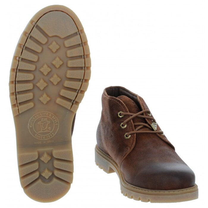 Panama Jack Bota Panama Boots – Bark Suede – Mens Boots - Crep Direct UK
