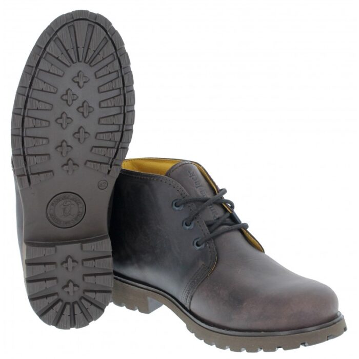 Panama Jack Bota Panama Boots – Brown Leather – Mens Boots - Crep Direct UK