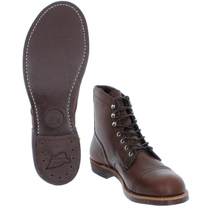 Red Wing 08111 Iron Ranger Boots – Brown Leather – Mens Boots - Crep Direct UK