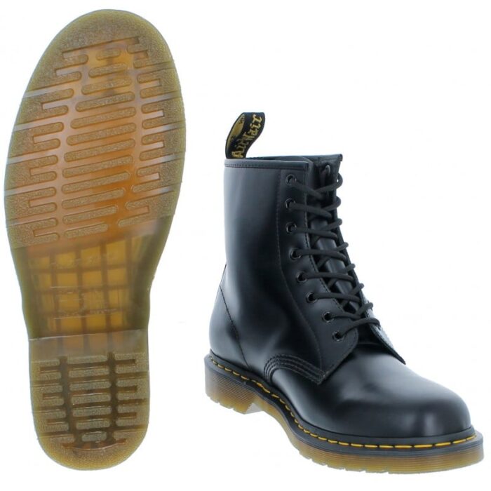 Dr. Martens 1460 Boots – Black Leather – Mens Boots - Crep Direct UK