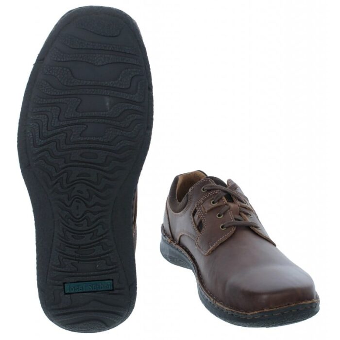 Josef Seibel Anvers 36 Lace-Up Shoes – Moro Leather – Mens Shoes - Crep Direct UK
