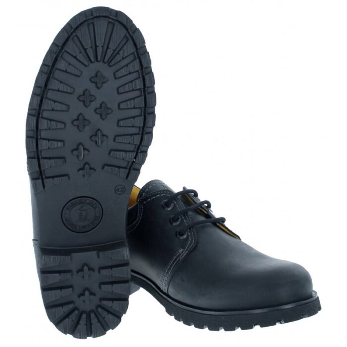 Panama Jack Panama 02 Shoes – Black Leather – Mens Shoes - Crep Direct UK