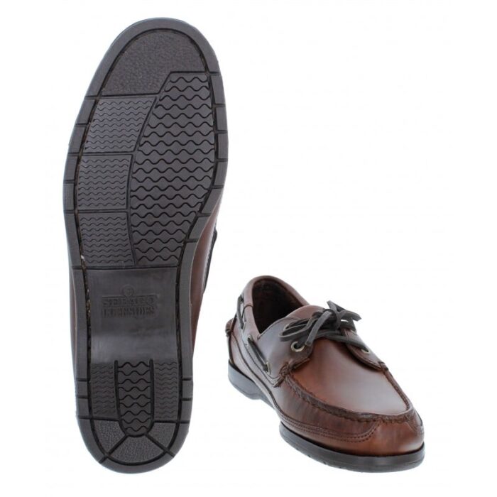 Sebago Schooner 7000GD0 Boat Shoes – Brown Gum Leather – Mens Shoes - Crep Direct UK
