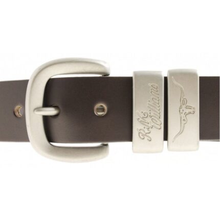 R. M. Williams 3 Piece Solid Hide Belt – Chestnut – Mens Belts - Crep Direct UK