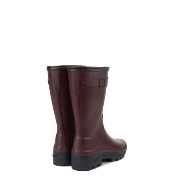 Le Chameau Giverny Jersey Lined Ladies Wellingtons 4209 – Cherry – Womens Trekking & Outdoor - Crep Direct UK