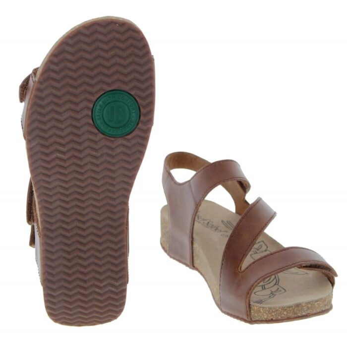 Josef Seibel Tonga 25 78519 Sandals – Camel Leather – Womens Sandals, Sliders & Toe Posts - Crep Direct UK