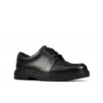 Clarks Loxham Pace Youth School Shoes – Black Leather – Boys School Shoes - Crep Direct UK Clarks Loxham Pace Youth School Shoes – Black Leather – Boys School Shoes - Crep Direct UK