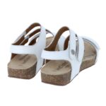 Josef Seibel Tonga 25 78519 Sandals – White Leather – Womens Sandals, Sliders & Toe Posts - Crep Direct UK
