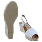 Toni Pons Teide-P Slingback Espadrilles – Blanc Leather – Womens Espadrilles - Crep Direct UK Toni Pons Teide-P Slingback Espadrilles – Blanc Leather – Womens Espadrilles - Crep Direct UK