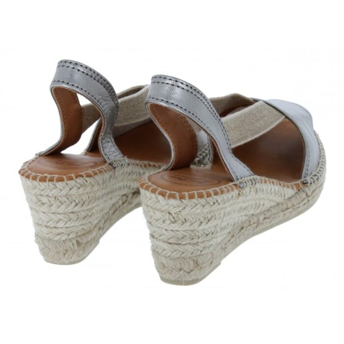 Toni Pons Teide-P Slingback Espadrilles – Acer Leather – Womens Espadrilles - Crep Direct UK