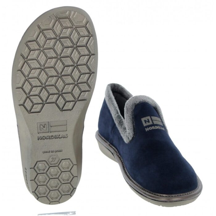 Nordikas Nicola 305-O/4 Slippers – Marino Suede – Womens Slippers - Crep Direct UK