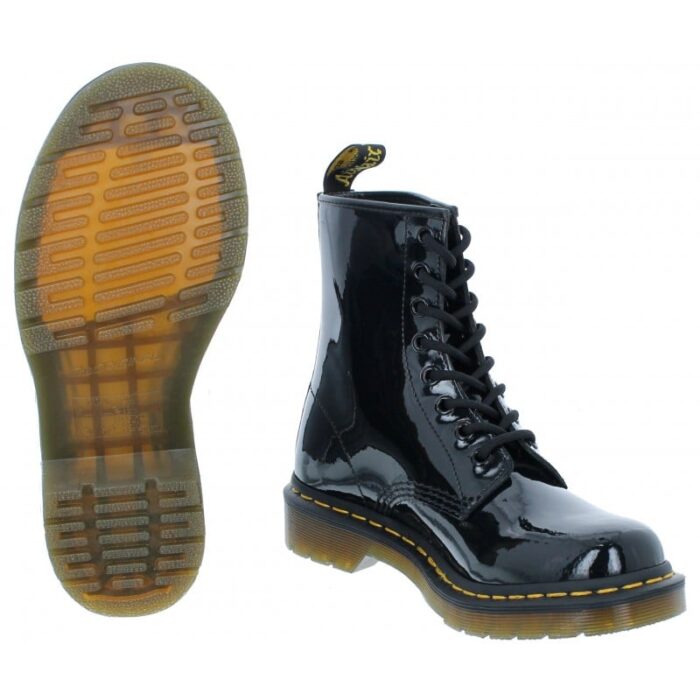 Dr. Martens 1460 W Boots – Black Patent – Womens Boots - Crep Direct UK