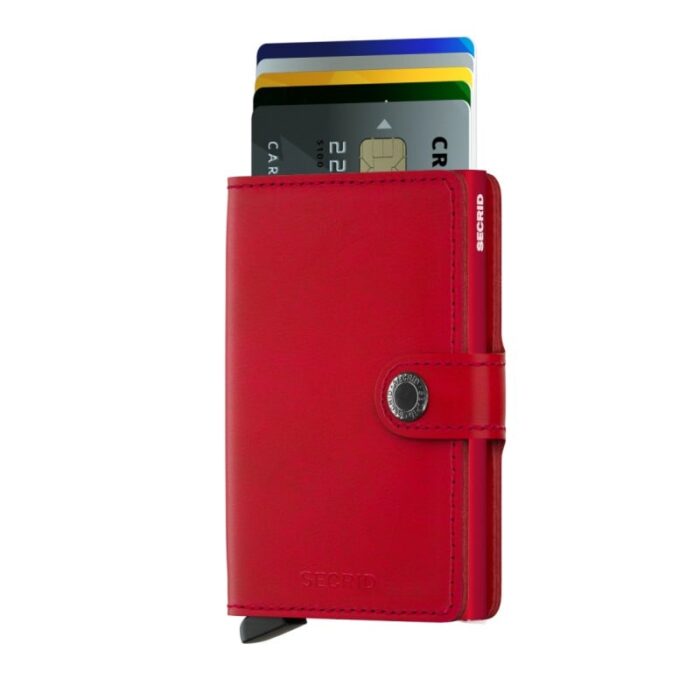 Secrid Mini Wallet Original – Red – Personalised Gifts for Her - Crep Direct UK