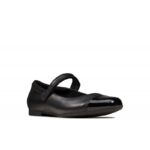 Clarks Scala Gem Youth School Shoes – Black Leather – Girls School Shoes - Crep Direct UK Clarks Scala Gem Youth School Shoes – Black Leather – Girls School Shoes - Crep Direct UK