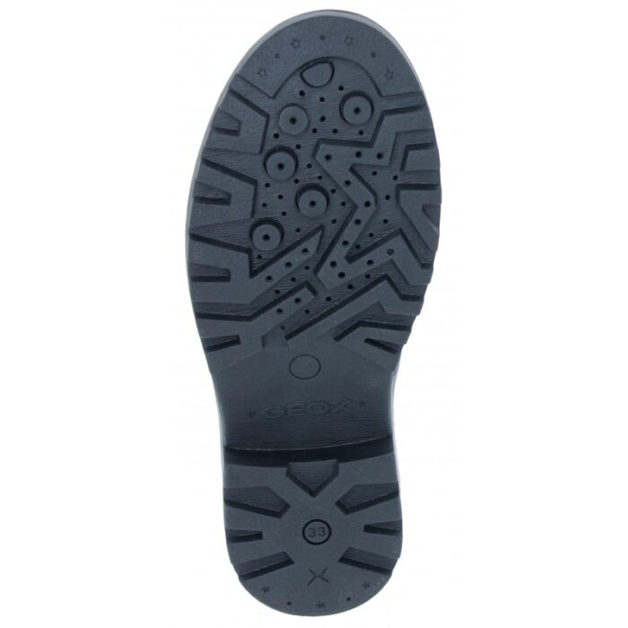 Geox Casey GE J8420E School Shoes – Black Leather – Girls School Shoes - Crep Direct UK