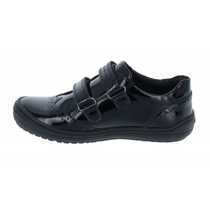 Geox Hadriel Girl J947VG School Shoes – Black Patent – Girls School Shoes - Crep Direct UK