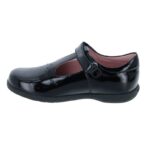 Geox Naimara J16FHB School Shoes – Black Patent – Girls School Shoes - Crep Direct UK