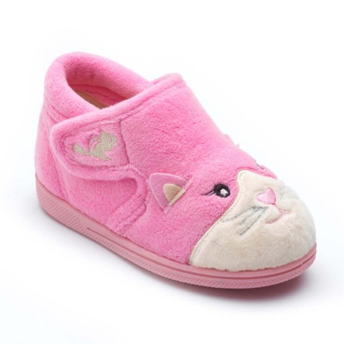 Chipmunks Kiki Slippers – Pink – Boys Slippers - Crep Direct UK