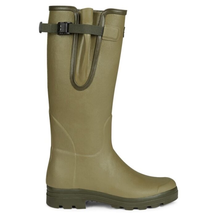 Le Chameau Vierzon Jersey Lined Mens Wellingtons 1497 – Vert Vierzon – Mens Wellingtons - Crep Direct UK