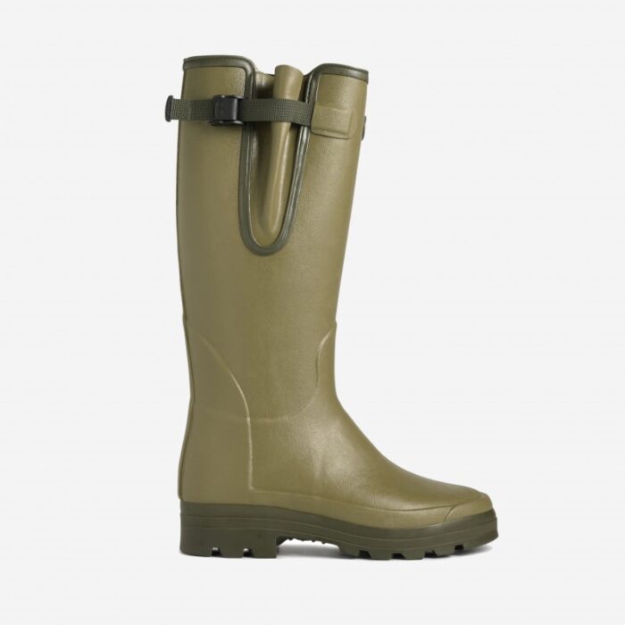 Le Chameau Vierzonord Neoprene Mens Wellingtons 1498 – Vert Vierzon – Mens Wellingtons - Crep Direct UK