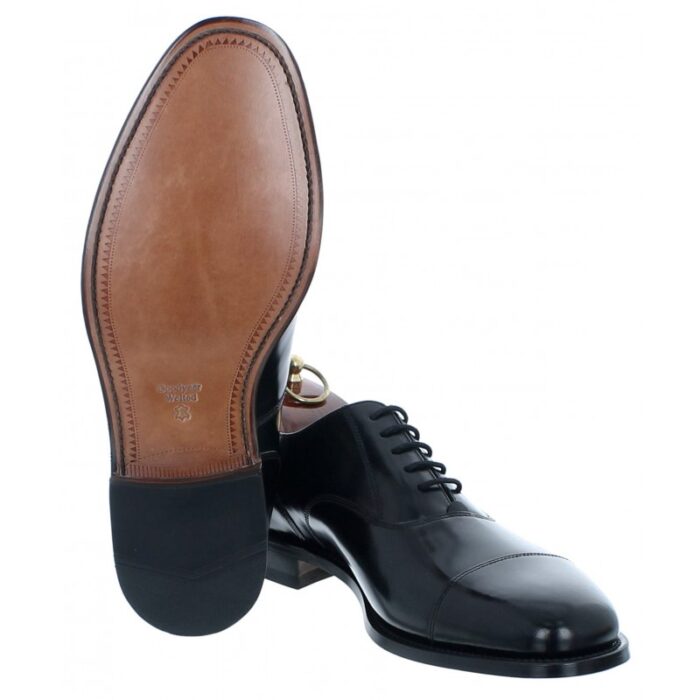 Loake 200B Shoes – Black Leather – Mens Shoes - Crep Direct UK