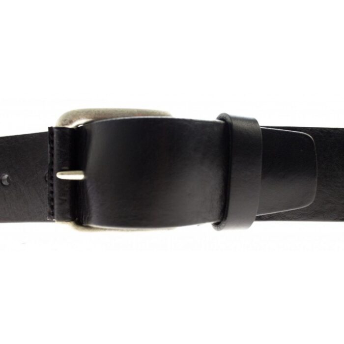 The Golden Boot Golden Boot 10047 Belt – Black Leather – Mens Belts - Crep Direct UK
