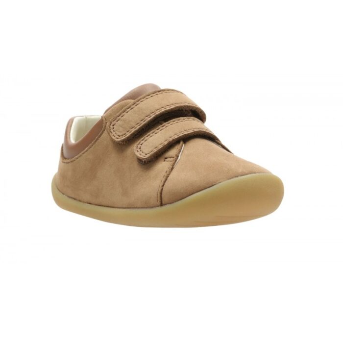 Clarks Roamer Craft Toddler Shoes – Tan – Boys First Shoes - Crep Direct UK