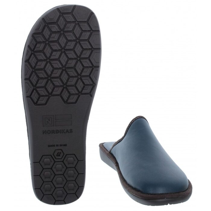 Nordikas Norwood III 131 Mule Slippers – Marino Leather – Mens Slippers - Crep Direct UK