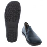 Nordikas Noble 663 Slippers – Black Leather – Mens Slippers - Crep Direct UK