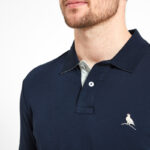 Schoffel St Ives Jersey Polo Shirt 3111 – Navy Cotton – Mens Clothing - Crep Direct UK