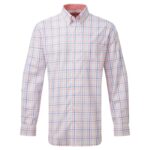 Schoffel Holkham Classic Shirt 4052 – Flamingo / Cloud Blue Cotton – Mens Clothing - Crep Direct UK Schoffel Holkham Classic Shirt 4052 – Flamingo / Cloud Blue Cotton – Mens Clothing - Crep Direct UK