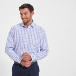 Schoffel Hebden Tailored Shirt 4093 – Blue/Pink Check – Mens Clothing - Crep Direct UK Schoffel Hebden Tailored Shirt 4093 – Blue/Pink Check – Mens Clothing - Crep Direct UK
