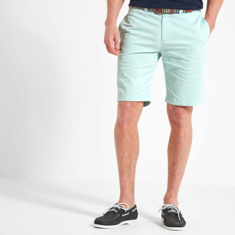 Schoffel Paul Shorts 20-4306 – Pale Mint Cotton – Mens Clothing - Crep Direct UK
