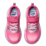 Clarks Tidal Star Kids Trainers – Bright Pink Combi Leather – Girls Shoes - Crep Direct UK