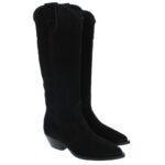 Alpe 2064 Knee High Cowboy Boots – Black Suede – Womens Boots - Crep Direct UK Alpe 2064 Knee High Cowboy Boots – Black Suede – Womens Boots - Crep Direct UK