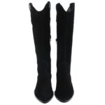 Alpe 2064 Knee High Cowboy Boots – Black Suede – Womens Boots - Crep Direct UK Alpe 2064 Knee High Cowboy Boots – Black Suede – Womens Boots - Crep Direct UK