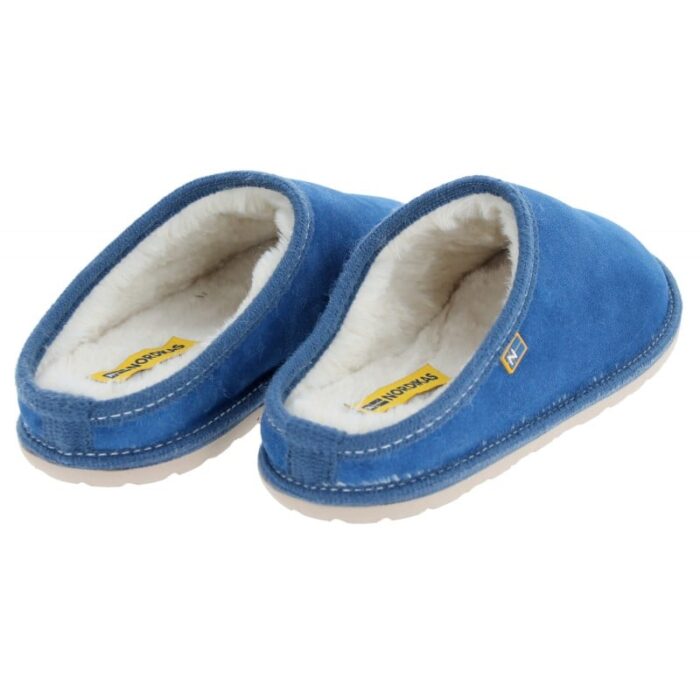 Nordikas 2083 Mule Slippers – Zafiro Suede – Womens Slippers - Crep Direct UK