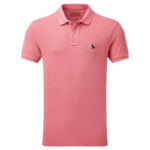 Schoffel St Ives Garment Dyed Polo Shirt 3139 – Coral Cotton – Mens Clothing - Crep Direct UK