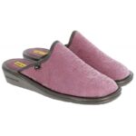 Nordikas 2151-o/8 Mule Slippers – Malva Velvet – Womens Slippers - Crep Direct UK