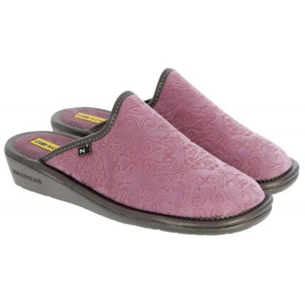 Nordikas 2151-o/8 Mule Slippers – Malva Velvet – Womens Slippers - Crep Direct UK Nordikas 2151-o/8 Mule Slippers – Malva Velvet – Womens Slippers - Crep Direct UK